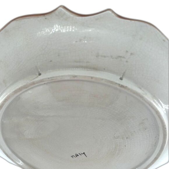 Intrada Italy Majolica Four Seasons Wall Decor Handcrafted Ceramic12" Plates - Picture 8 of 9